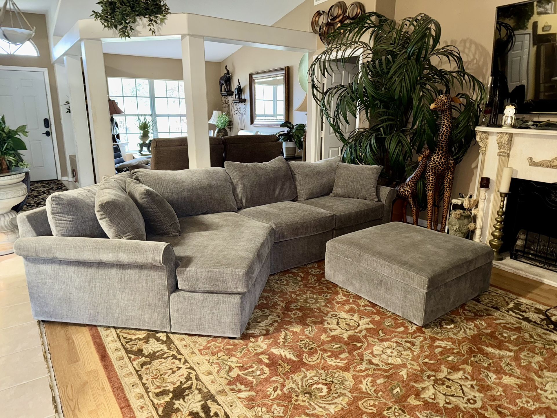 Cuddler Chaise Lounge Sofa Sectional Sofa Set