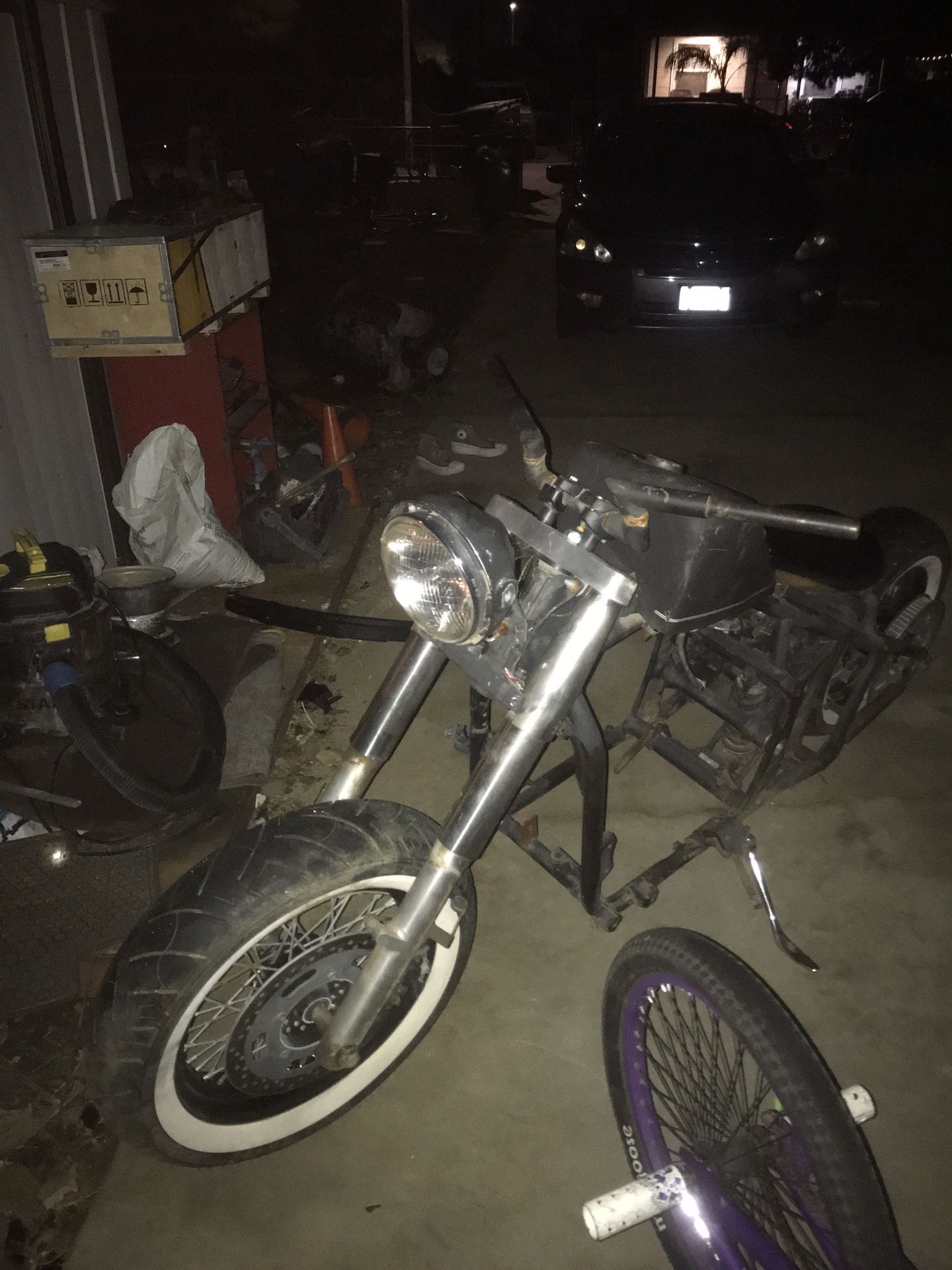 Harley/Saki Crossbreed Rolling Chassis