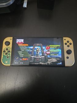 Switch oled Zelda edition