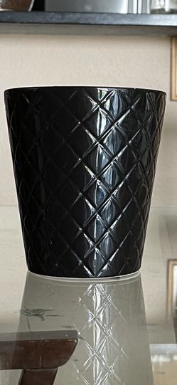 Small Black Plant Pot