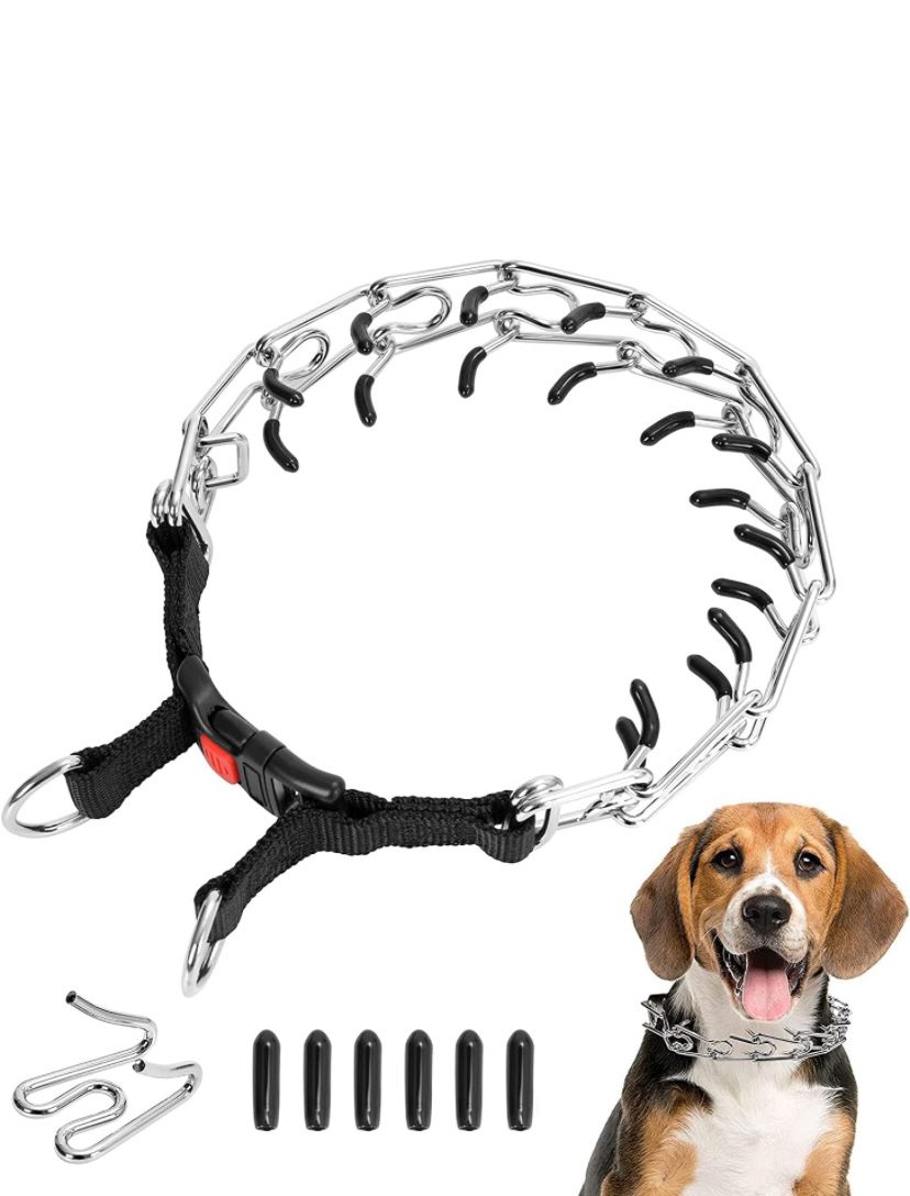 Training Collar for Dogs - No Pull Collar for Dogs, Dog Training Collar with Buckle & Dog Walking