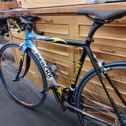 This Is An Eddie Mercs Team Bike It Is A 52-in Bike With 25 Tires And It Is A Prestige Bike Collector's Issue