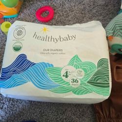 5pk HEALTHY BABY DIAPERS Size4