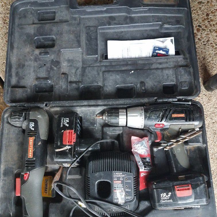 Craftsman drill sales set