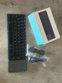 Jelly Comb Foldable Bluetooth Keyboard with Touchpad