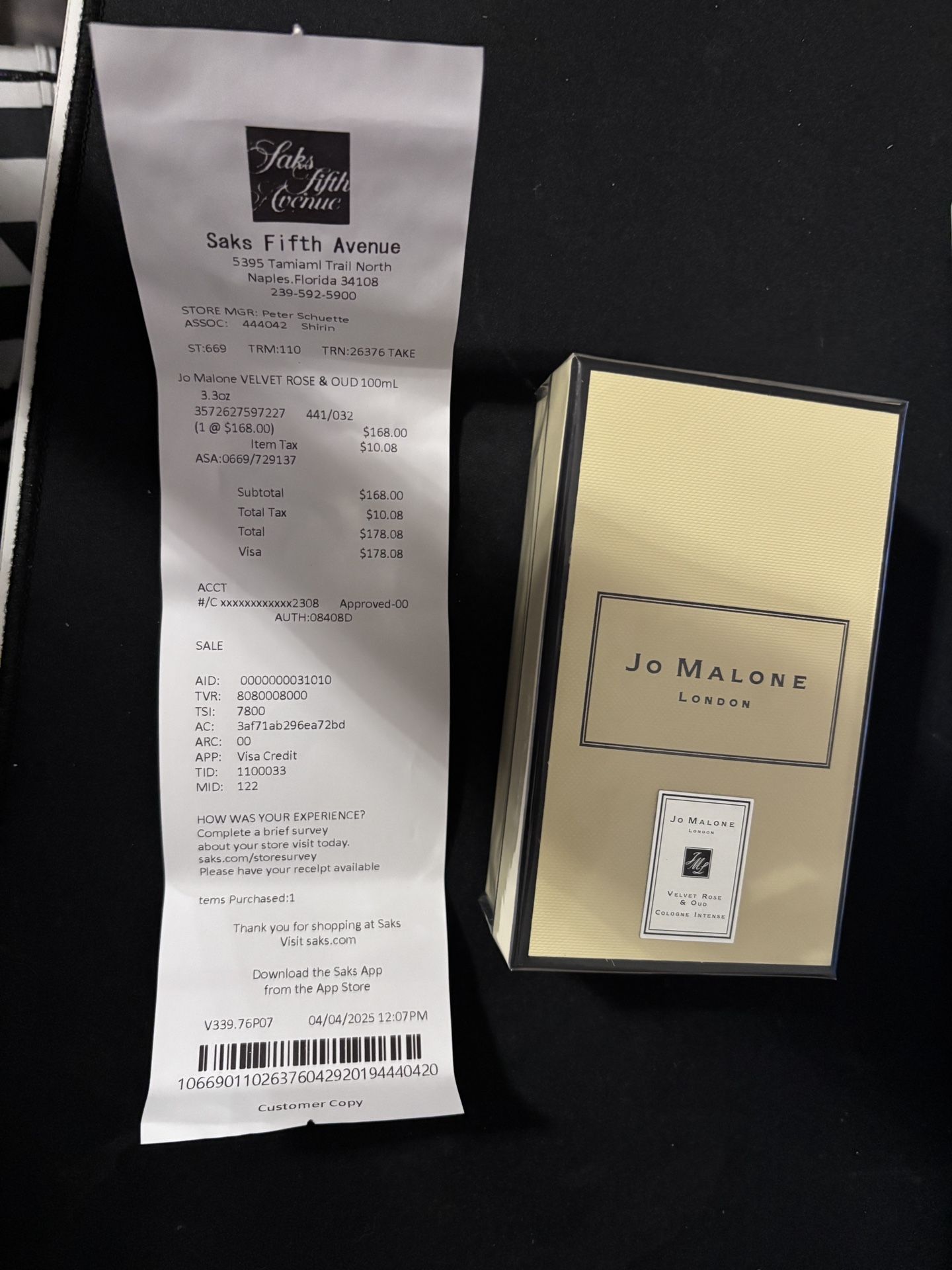 Jo Malone Velvet Rose