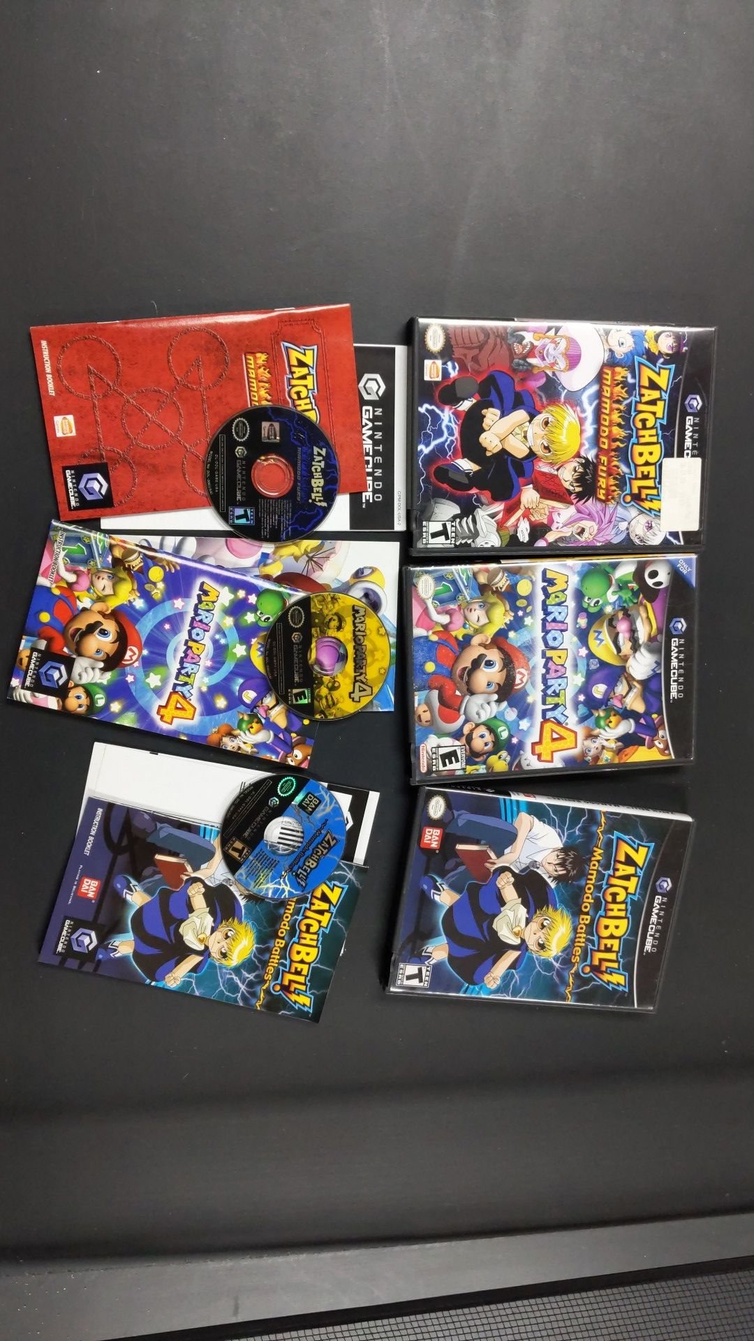 3 Nintendo GameCube Games
