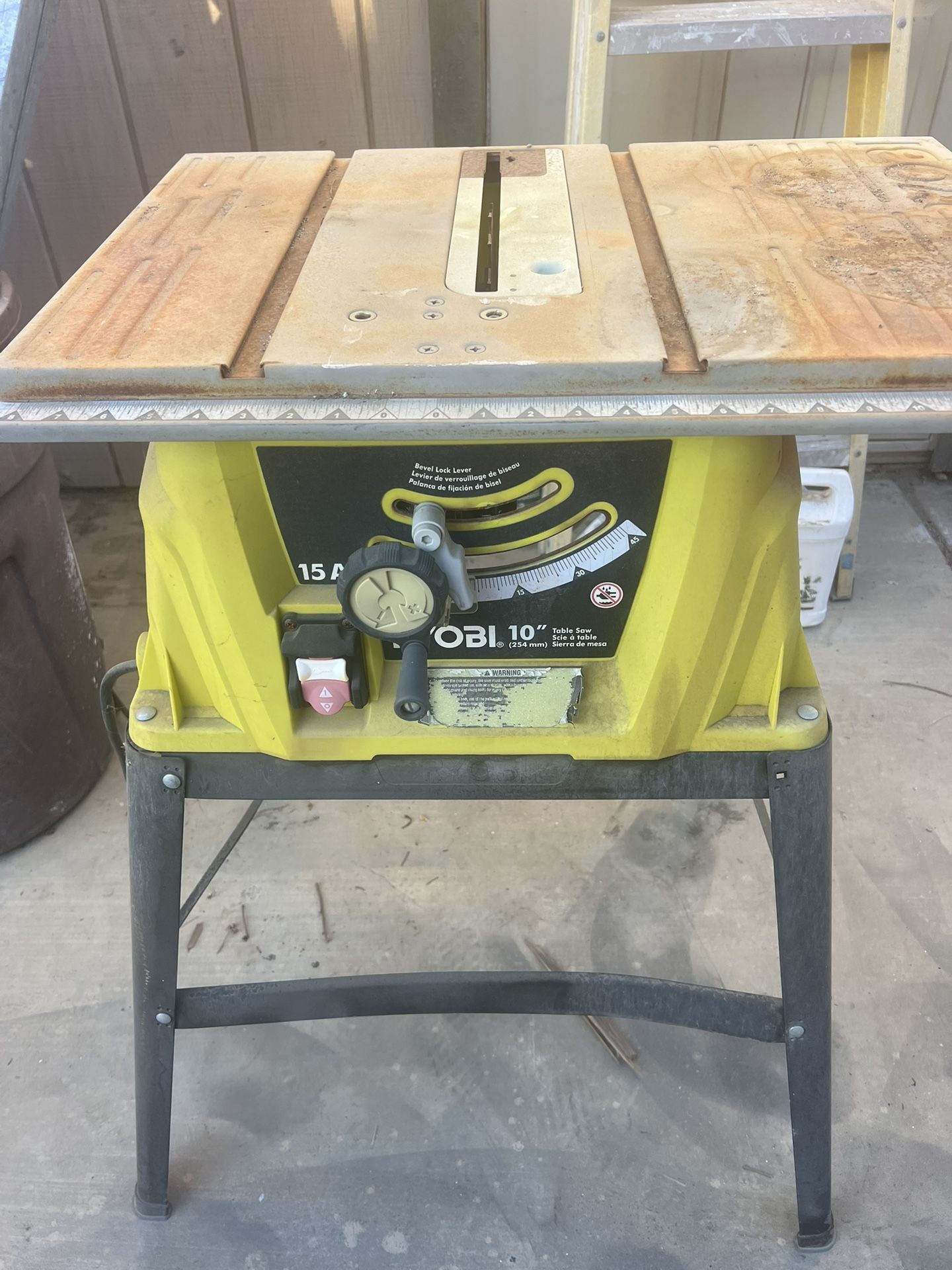 Table Saw Ryobi