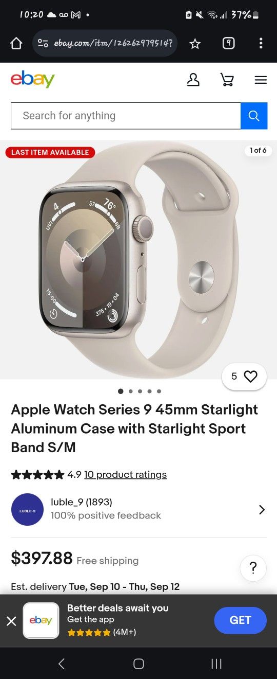 APPLE WATCH GEN 8 BRAND NEW 