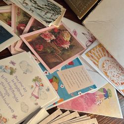 Vintage Greeting Card & Stationery Collection – All Unused