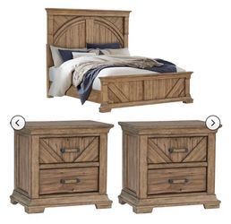 Queen Bed Set - Like New