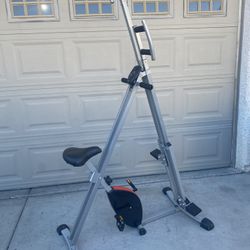 Vertical Climber Bike Exercise Machine