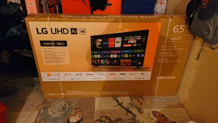 LG UHD Ai 4K 65" inch