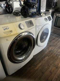 Front Load Stackable Washer And Dryer Set