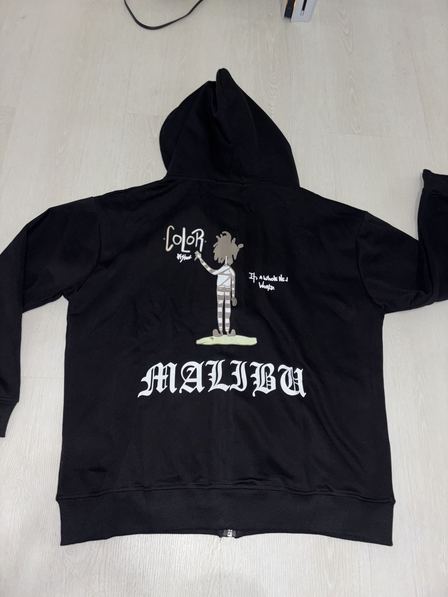 Black Chrome Hoodie