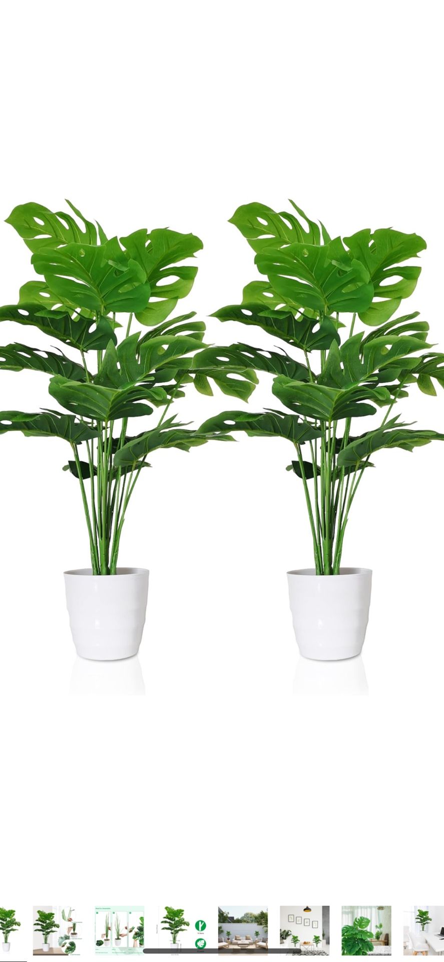 Vendo 2 Macetas Artificiales Nuevas