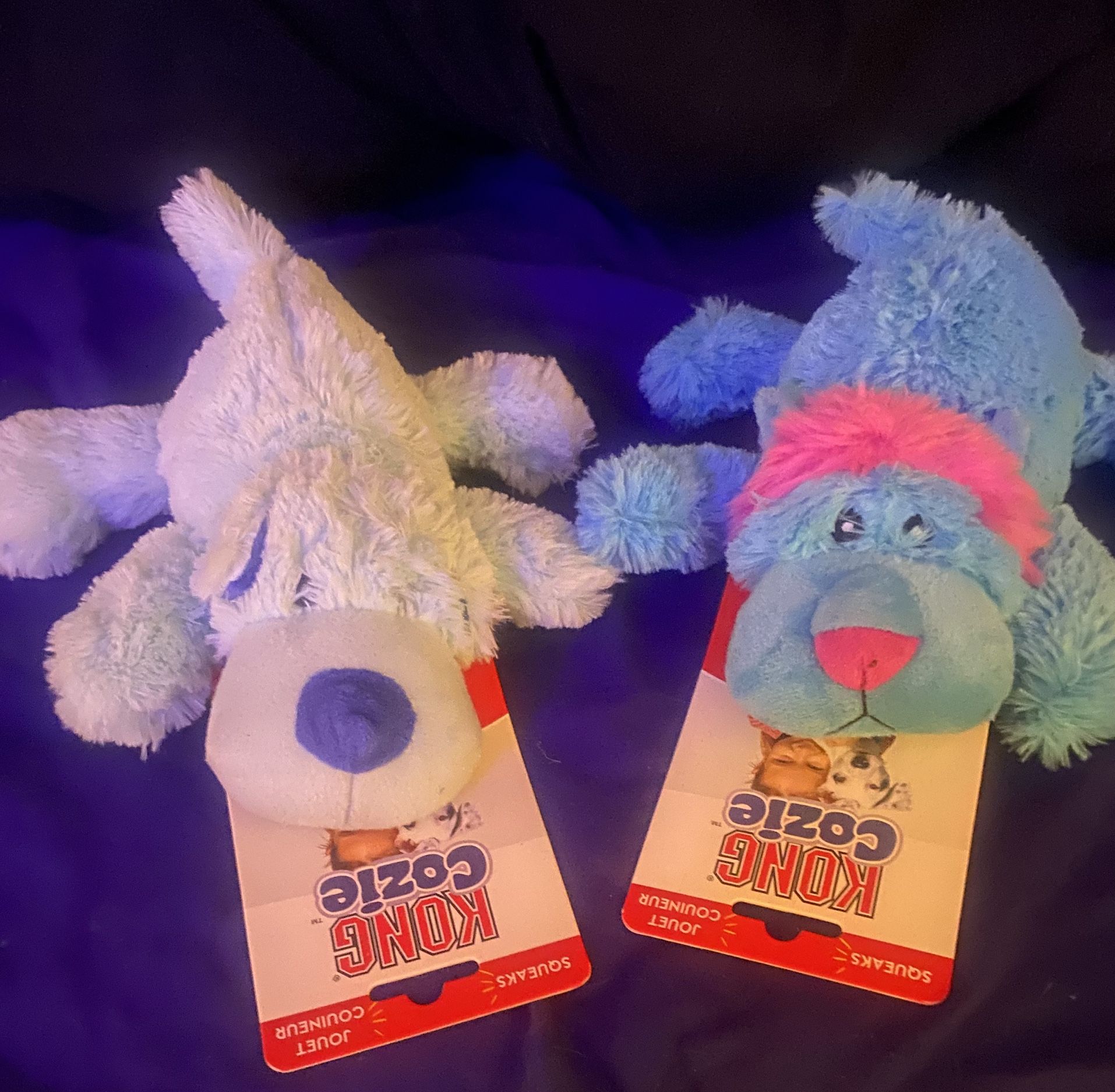 King Cozie Dog Toys With Squeak