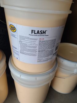 ZEP FLASH PREMIUM GRADE CONCRETE FLOOR CLEANER $100 EACH