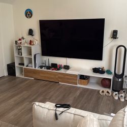 TV stand console Adjustable size 