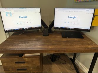 Double Monitor set up