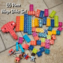 Mega Bloks 55 piece set