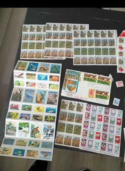 Large Lot of Collectible Postage Stamps
