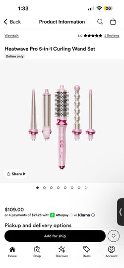 Wavy Talk 5 in 1 hair styler