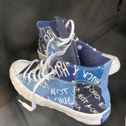 Blue Converse 