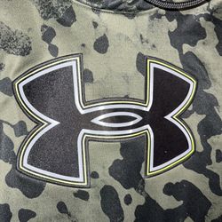 Under Armour Green Camo Hoodie XXL