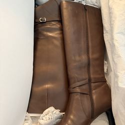 Donnely 90 MM Calfskin Boot Ralph Lauren Collection