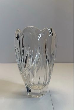 Marquis by Waterford Crystal Vase 6” Cut Glass Ireland Elegant Design