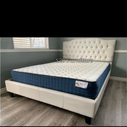 Queen White Crystal Button With Ortho Matres!!