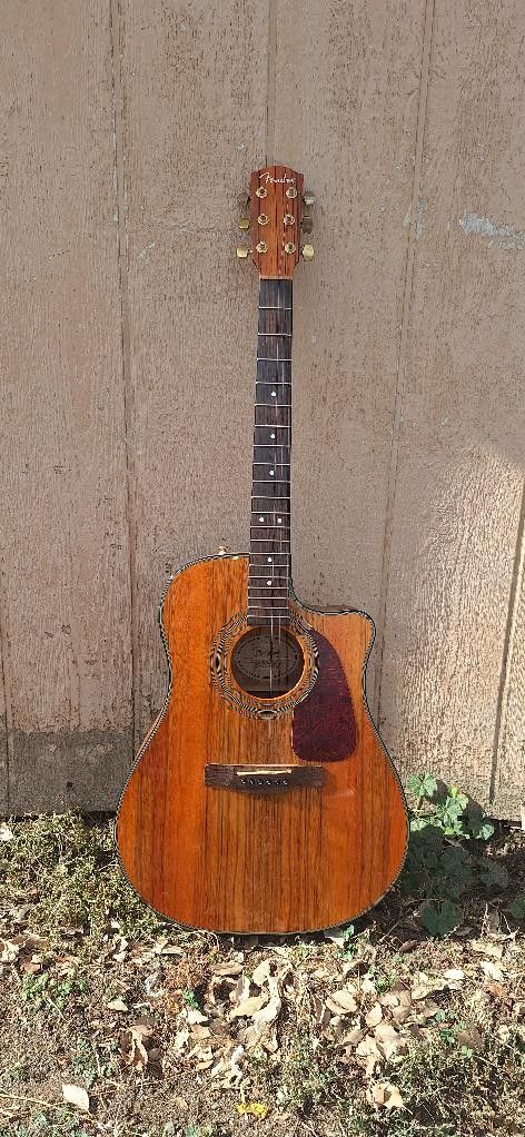 Fender Acoustic Guitar With Preamp