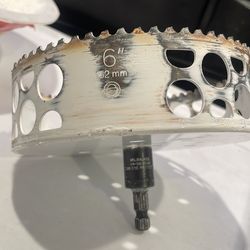 6 inch Milwaukee hole dozer with dust catcher