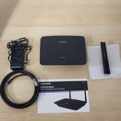 Linksys RE6500 AC1200 Max Dual-Band Wi-Fi Extender Internet Range