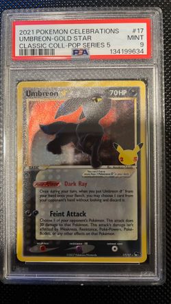 Umbreon Gold Star Classic Collection (2021) Pokemon Celebration