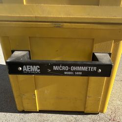 AEMC Micro-Ohmmeter Model 5600