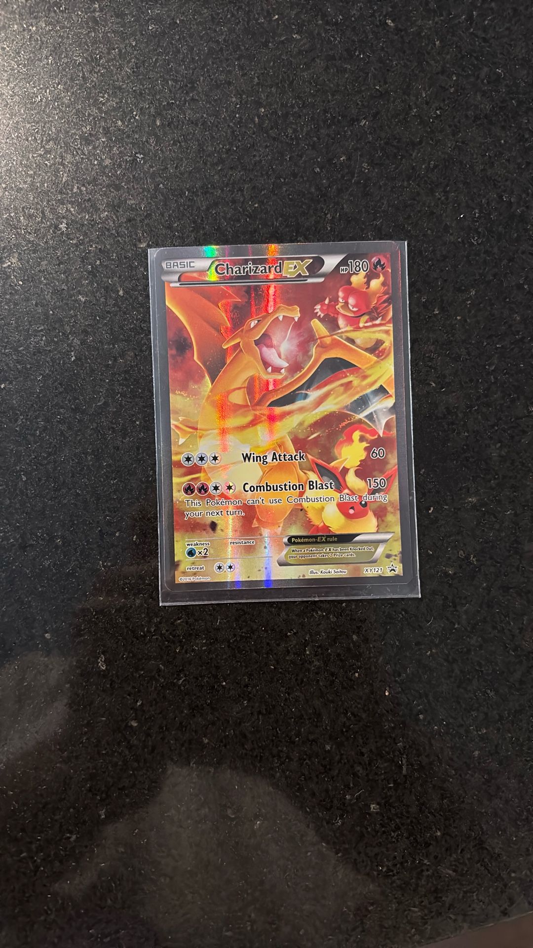 Charizard Ex Xy121 Black Star Promo