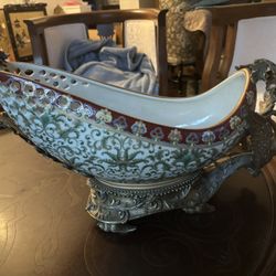 Decor-gold And Porcelain 