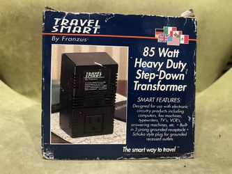 Travel Smart 85 Watt Heavy Duty Step-Down Transformer