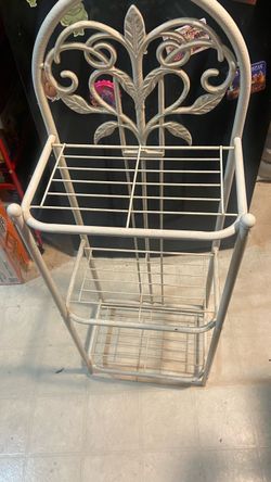 Small white shelf