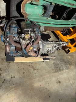 Datsun J15 running engine and trans