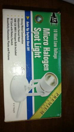 Micro halogen Spotlight 10 Watt