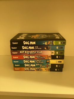 Dogman books - hardcover $5 each