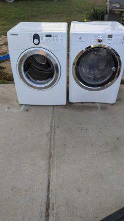 Samsung Dryer and Electrolux Washer Set