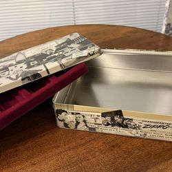 VTG  Zippo display used in stores & as a giftbox for collectors W/felt/plastic Liner holds 10 zippos