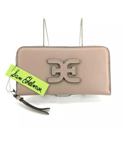 Sam Edelman Sophia Zip Around Wallet Blush Pink NEW $48 Clutch