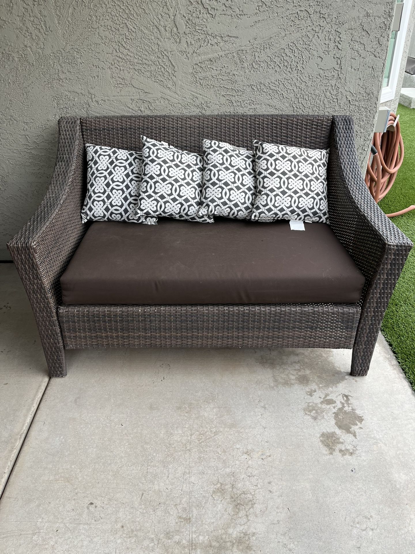 Outdoor Patio Love Seat