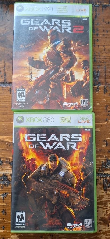 Gears Of War 1 And 2 