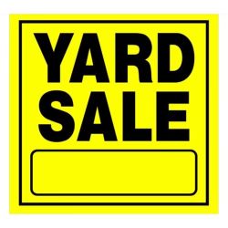 Yard Sale 6/22